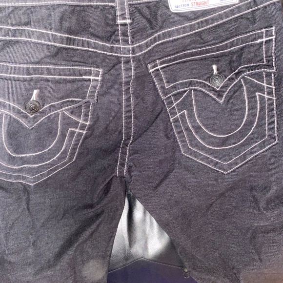 TRUE RELIGION AUTHENTIC BUDDHA SUPER T STITCH *BLK* - Picture 2 of 2